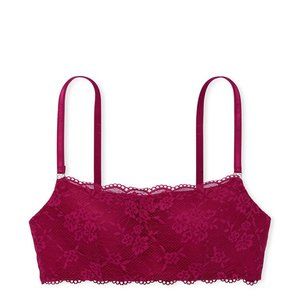 Victoria's Secret Lace Straight-Neck Lounge Bra